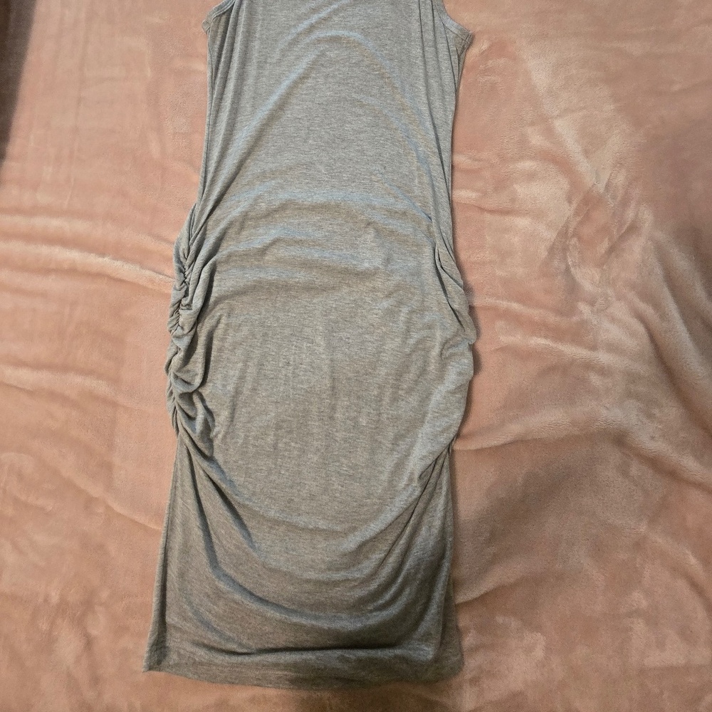 Tank Dress With Ruching - Size Medium - Picture 6 of 8